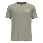 Ropa Odlo Odlo Essential Print Camiseta De Running Hombres-Caqui