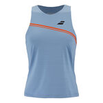 Ropa de tenis Babolat Babolat Play Camiseta de tirantes Mujeres-azul claro