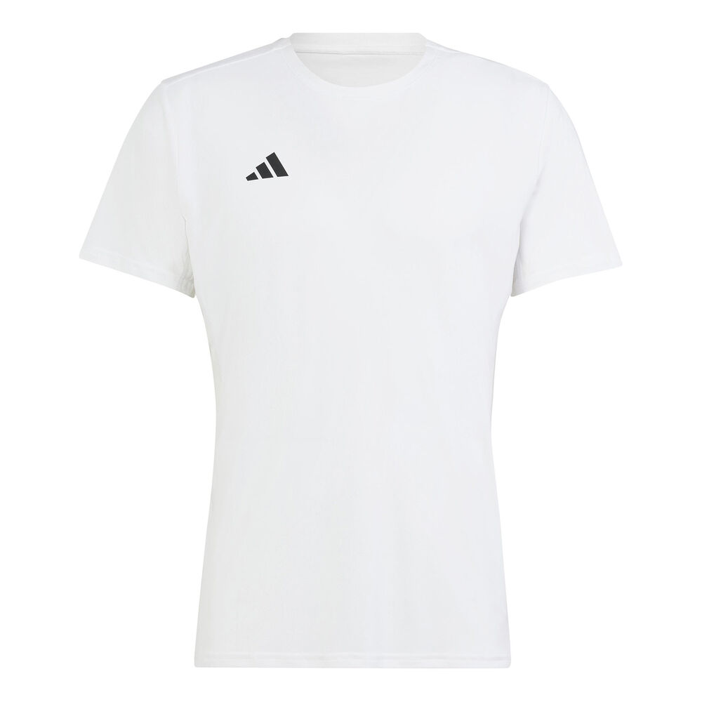 adidas Adizero Essentials Camiseta De Running Hombres-Blanco