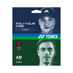 Yonex Yonex  Poly Tour Fire Sets Individuales 12m - rojo
