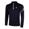 Icon 1/2 Zip Camiseta De Running Hombres-Azul Oscuro
