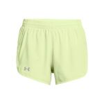 Ropa Under Armour Under Armour Fly By 3in Pantalones Cortos Mujeres-Verde