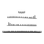 Accesorios para raquetas Wilson Wilson Pro Staff PRO STAFF 97L / UL V14 Juego De Cintas Con Ojales-Negro