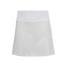 Club Pleated Falda Chicas-Blanco