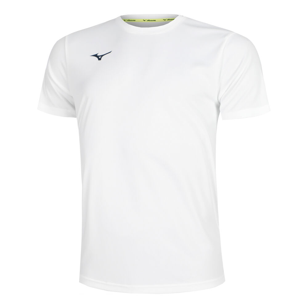 Mizuno Training Camiseta De Manga Corta Hombres - Blanco