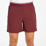 Ropa Bullpadel Bullpadel Alu Shorts Hombres - rojo oscuro, 