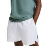 5in Court Shorts Hombres-blanco